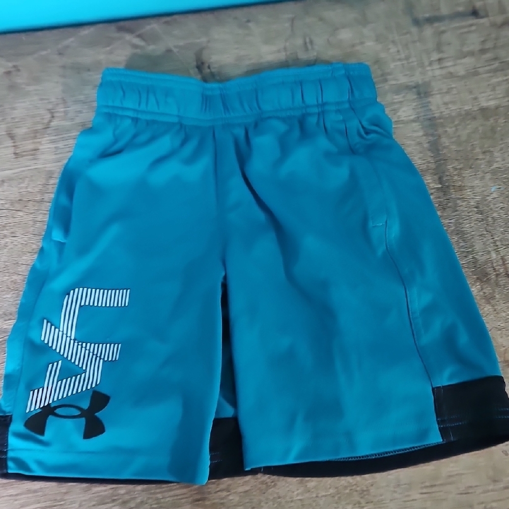 Under Armour Kids Blue Athletic Shorts